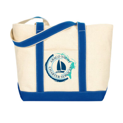 Windward Canvas Classic Boat Tote Custom Thumbnail